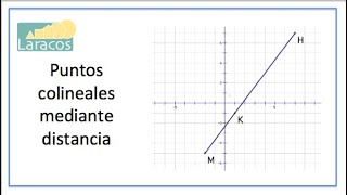 Puntos colineales mediante distancia [upl. by Kathye]