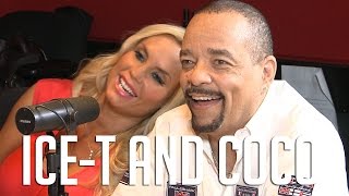 Ice T and Coco Talk New Talk Show Pregnancy and Give Marital Advice [upl. by Ahsinahs]