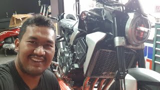 First impression Honda Cb1000R Exmotion INDONESIA  Marlinphoto [upl. by Affrica]