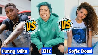 Funny Mike vs Sofie Dossi vs ZHC Lifestyle Comparison 2024 [upl. by Allecsirp89]