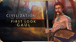 Civilization VI  First Look Gaul  Civilization VI  New Frontier Pass [upl. by Aivirt]