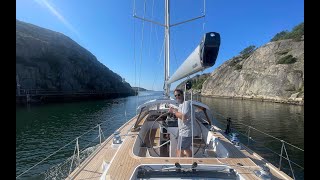 Hallberg Rassy 44 Cruising the Swedish Fjords and Exportation process Sailing Breezy Ep 4 SD [upl. by Beal]