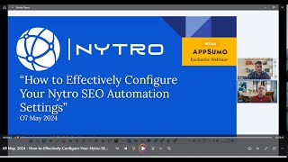 How to Effectively Configure Your Nytro SEO Automation Settings  08 May 2024 [upl. by Lundeen]