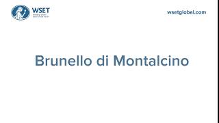 How to say it Brunello di Montalcino [upl. by Derrik873]