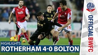 HIGHLIGHTS  Rotherham 40 Bolton [upl. by Zuliram874]