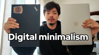 Why I Chose a Lenovo ThinkPad Over a MacBook Air  Digital Minimalism [upl. by Dygert96]