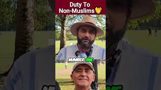 Watch His Mindset 🤯 About Islam After Asking Question✋ Adnan Rashid  Speakers Corner [upl. by Roselane185]