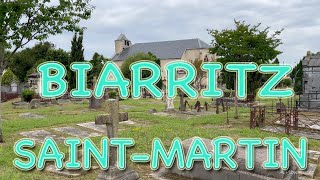 BIARRITZ CIMETIERE SAINT MARTIN JUIN 2024 [upl. by Lalo]