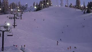 Night skiing highlights the beauty of Bogus Basins nonprofit status [upl. by Latsyrhk872]