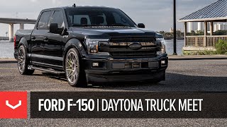 Ford F150  Daytona Truck Meet  Vossen Forged S1707 [upl. by Nevet]