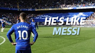 PRIME HAZARD WAS ONLY BEHIND MESSI AND RONALDO  INTRODUCING CHELSEA LEGEND  ONE OF THE BEST [upl. by Aicert]