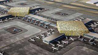 Dubai’s 82 Billion International Airport Al Maktoum [upl. by Ecinuahs]