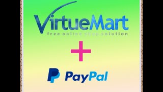 VirtueMart Joomla 3  Payment methods setup PayPal [upl. by Meekyh316]