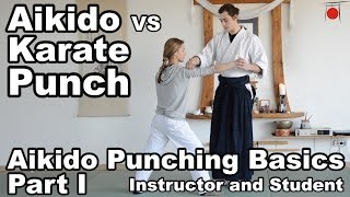 Punching Basics in Aikido  Part 1  Mila and Rokas [upl. by Vinay]