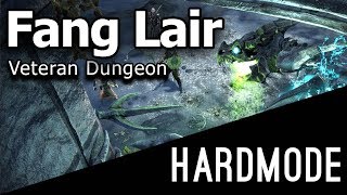 Thurvokun Hardmode in Fang Lair Vet Dungeon  Dragon Bones PTS [upl. by Ithsav]