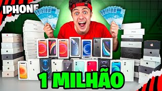 COMPREI TODOS OS IPHONES DA LOJA R1000000 [upl. by Kristi]