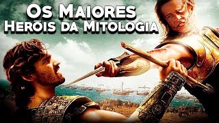 Os 07 Maiores Heróis da Mitologia Grega  Curiosidades Mitológicas  Foca na História [upl. by Narhet]