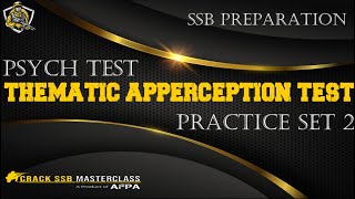 TAT Practice Set 2  Thematic Apperception Test  SSB Interview  Psychological Test [upl. by Glynnis]