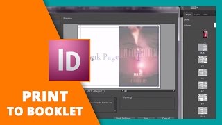 How to quotPrint Bookletquot in InDesign  BOOK DESIGN [upl. by Veejar773]