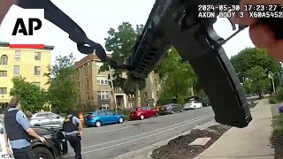 Bodycamera video captures fatal ambush of Minneapolis police officer [upl. by Hardman30]