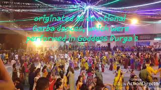 The Mass Dandiya Raas Garba  in Muscat Oman  Navrathri Celebrations [upl. by Narda748]