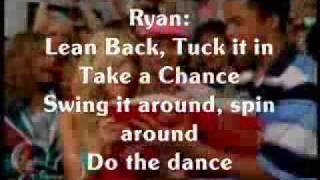 i dont dance with lyrics high school musical 2 [upl. by Emery]