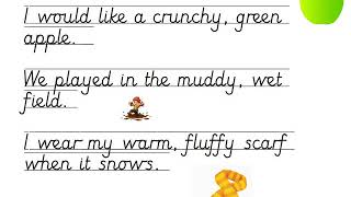 Year 2 Grammar Lesson 5 Expanded Noun Phrases [upl. by Asseram]