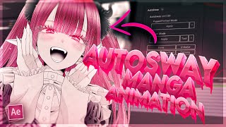 How to Use AutoSway for Manga Animation  After Effects AMV Tutorial [upl. by Eiclehc]