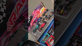 F1 Bburago display with diecast F1 models 🏁 Redbull Mercedes Ferrari [upl. by Haseena34]