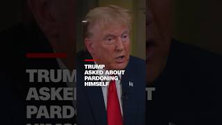 Trump asked about pardoning himself [upl. by Repotsirhc]