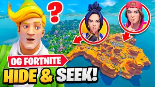 HIDE amp SEEK In OG FORTNITE [upl. by Niak]