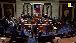 LIVE US Congress resumes debate after Capitol assault [upl. by Beore]