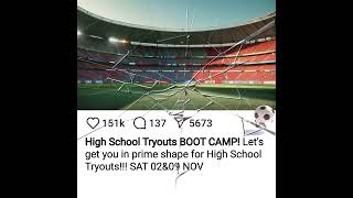 2024 High School Tryout Boot Camp Eastbay Norcal [upl. by Tnilf]