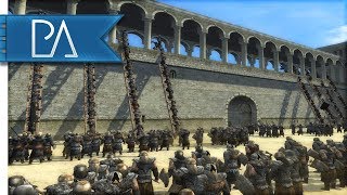 MASSIVE ORC SIEGE BATTLE GONDORS LAST STAND  Third Age Total War Reforged Mod Gameplay [upl. by Chelsy]