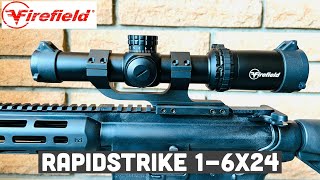 Firefield RapidStrike 16x24 Best Budget LPVO AR15 Scope [upl. by Frohne321]