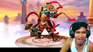 CHOOX TV BINILI ANG COLLECTOR SKIN NI BALMOND GOD OF MOUNTAINS  MLBB [upl. by Haianeb]