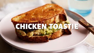 Chicken Chive and Cheese Toastie [upl. by Chariot]