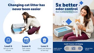 💕ScoopFree Crystal Cat Litter Tray Refills💕Cyber Monday Deal 5✨petloverslive PLLCatLitterTray [upl. by Enid559]