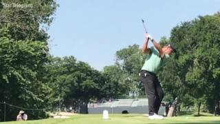 LESSON TEE Bryson Dechambeau at Colonial [upl. by Neyud753]