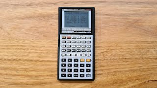 Casio fx7000G  The Worlds First Graphing Calculator [upl. by Sinclair]