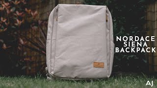 The BEST CARRY ON BAG  Nordace Siena Backpack Review [upl. by Eenaej843]