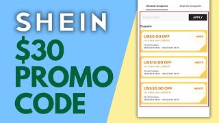 30 SHEIN Voucher How to Get 30 Shein Promo Code [upl. by Eiramaliehs]