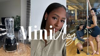 VLOG  NOUVEAU SMEG MINI BLENDER UNBOXING  MON PREMIER COURS DE POLE DANCE ET CHITCHAT TIME [upl. by Hamlin]