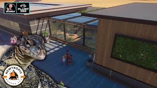 Planet Zoo Reptile House  Nile Monitor  Newtropic Zoo ep 11 [upl. by Robaina]