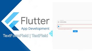 flutter textformfield  flutter textformfield validator textformfield controller flutter textfield [upl. by Nyrahtak685]