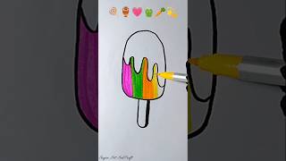 Satisfying Creative art 🍭🏺💗🫑🥕💫shorts viral nazninartandcradt trending painting youtubeshorts [upl. by Airtap]