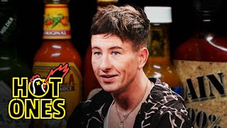 Barry Keoghan Plays Hard to Get While Eating Spicy Wings  Hot Ones [upl. by Irbmac]