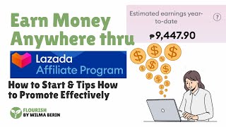 How to Start Lazada Affiliate Marketing 2024 Beginner Tutorial earn Php10000 per month [upl. by Rehtae]