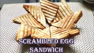 Scrambled Egg Sandwich Recipe [upl. by Dloniger711]