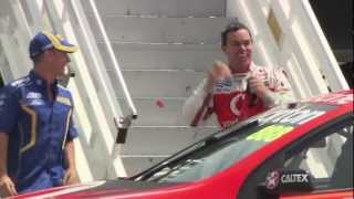 Part 18 of 22  Australian V8 Supercars drivers Craig Lowndes vs Lee Holdsworth [upl. by Oedama]